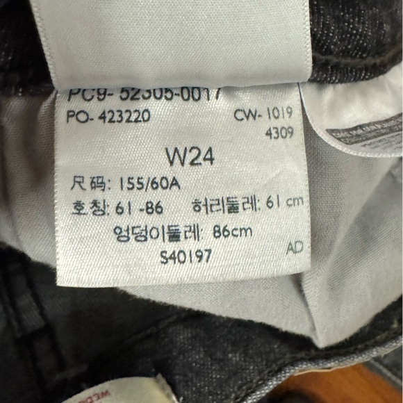 Levi's Wedgie Skinny Jeans Women's Size 24 - Picture 4 of 7